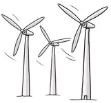 Symbolbild Windkraft