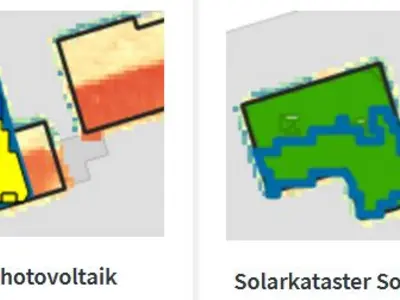 Ermittlung von PV- und Solarthermie-Potenzialen