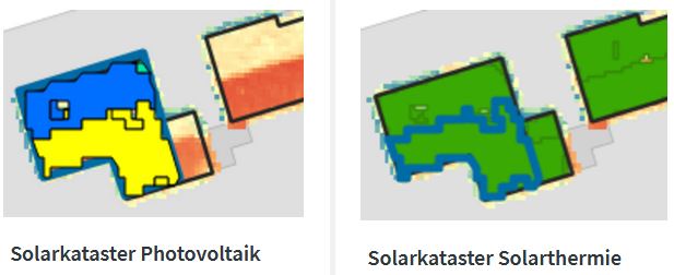 Ermittlung von PV- und Solarthermie-Potenzialen